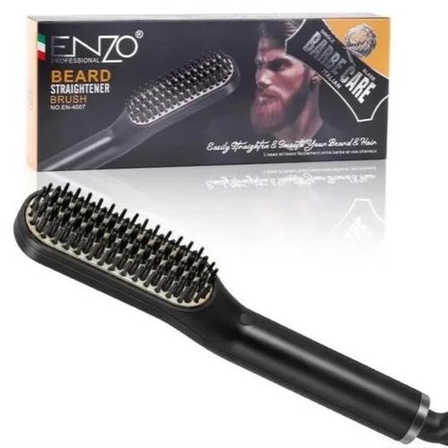 Brosse lissante pour barbe (Beard Straightener Brush)- noir 
